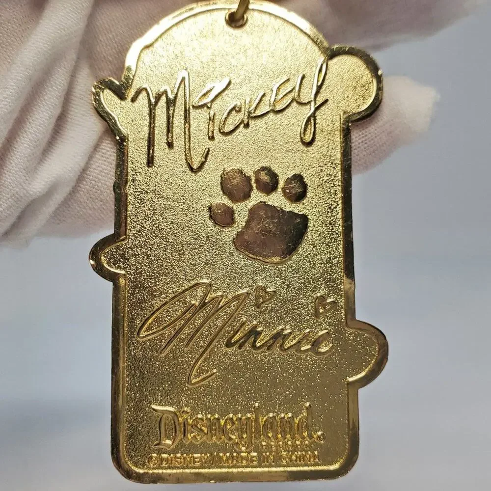 Disney Parks Mickey Minnie & Pluto Best Friend Keychain